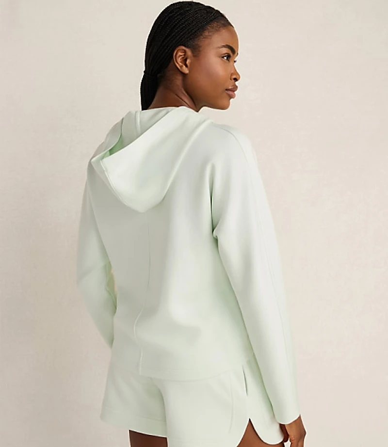 Haven Well Within Soft Knit Pleated Hoodie