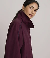 Lou & Grey Piped Funnel Neck Jacket