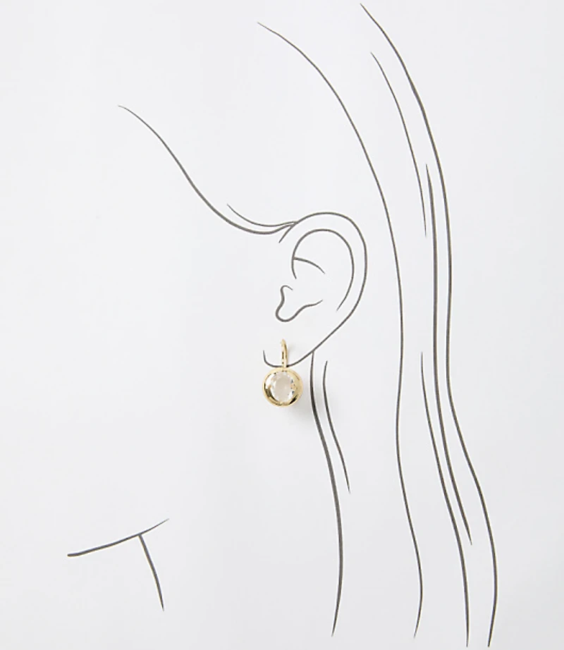 Sparkle Pull Through Earrings