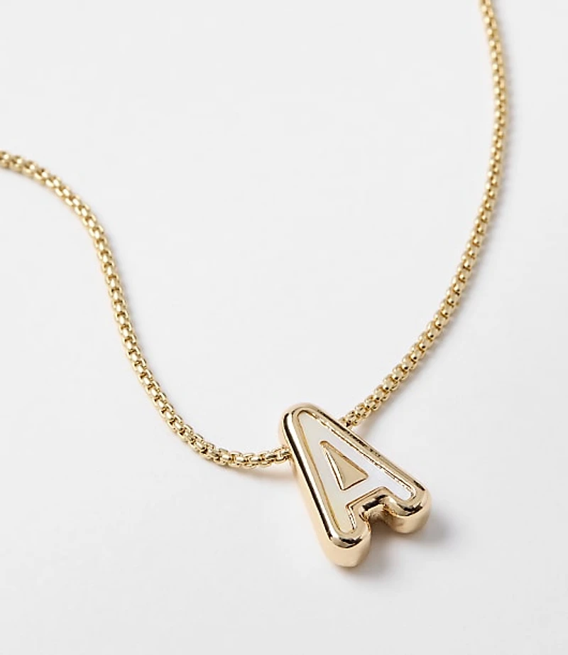 Modern Initial Necklace