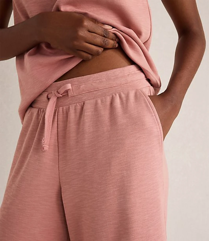 Haven Well Within Organic Cotton Slub Interlock Pants
