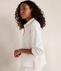 Haven Well Within Organic Cotton Slub Interlock Polo