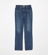 Rivete Curvy High Rise Stovepipe Jeans Authentic Dark Indigo Wash