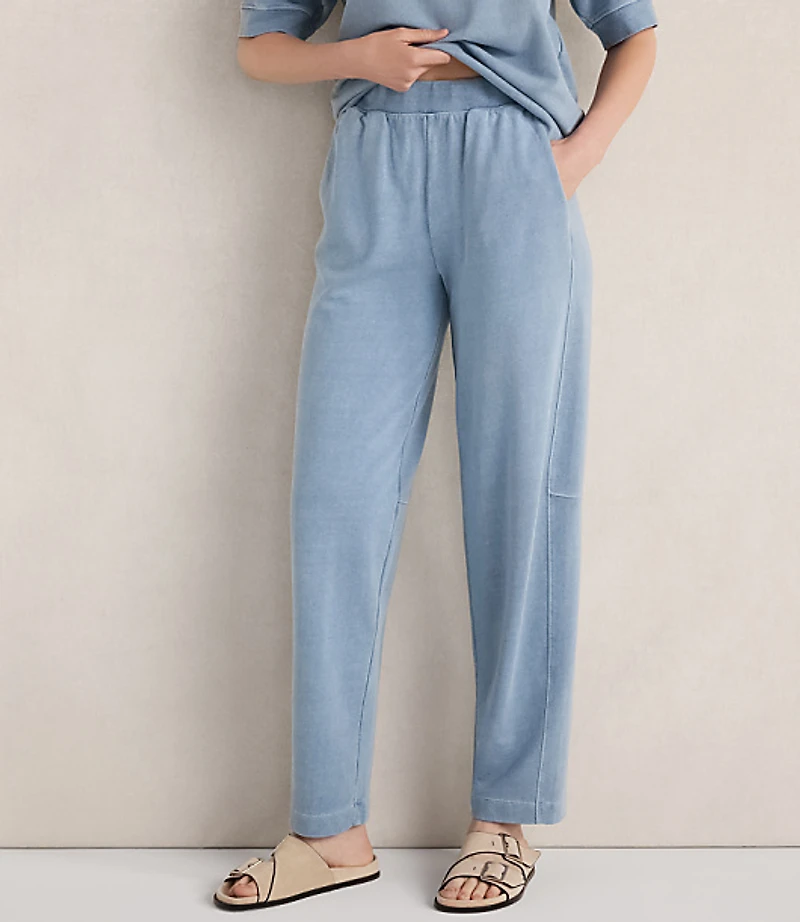 Haven Well Within Organic Cotton Terry Barrel Leg Pant