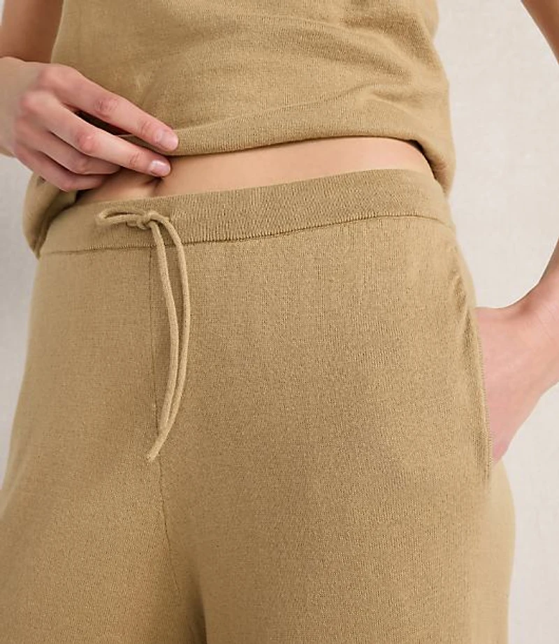 Haven Well Within Organic Cotton Jersey Wide Leg Pants