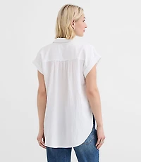 Crinkle Dolman Shirt