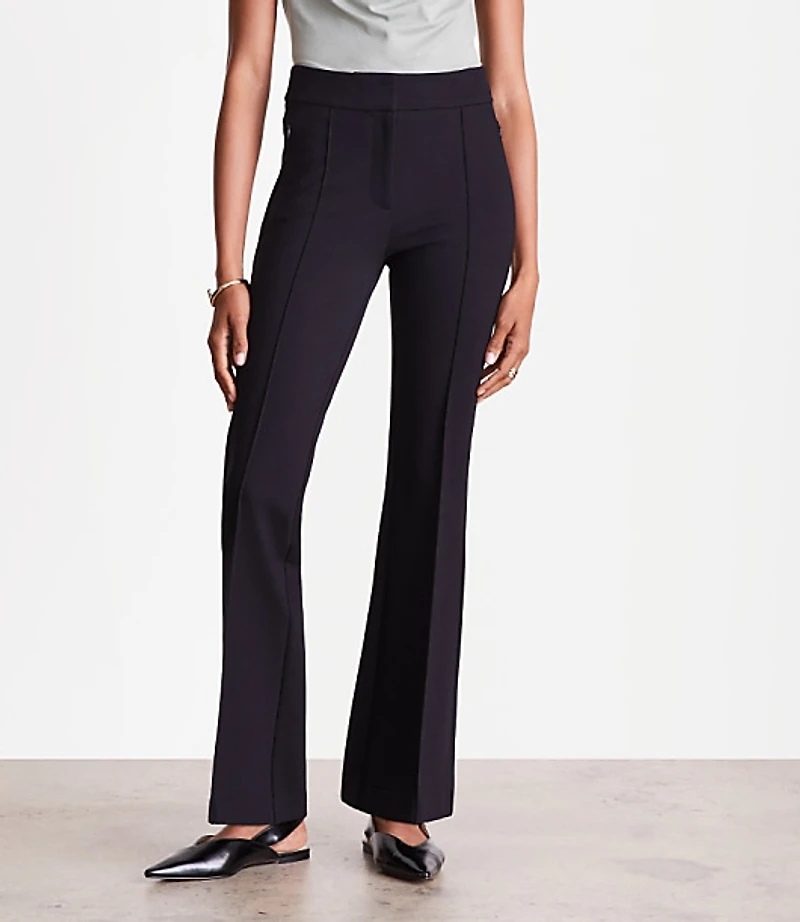Tall LOFT Versa Ponte Deluxe Flare Pants