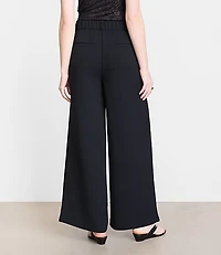 LOFT Versa Crepe Drape Palazzo Pant