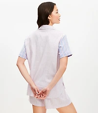 Striped Pajama Set