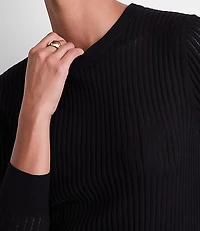 LOFT Versa Ribbed Sweater