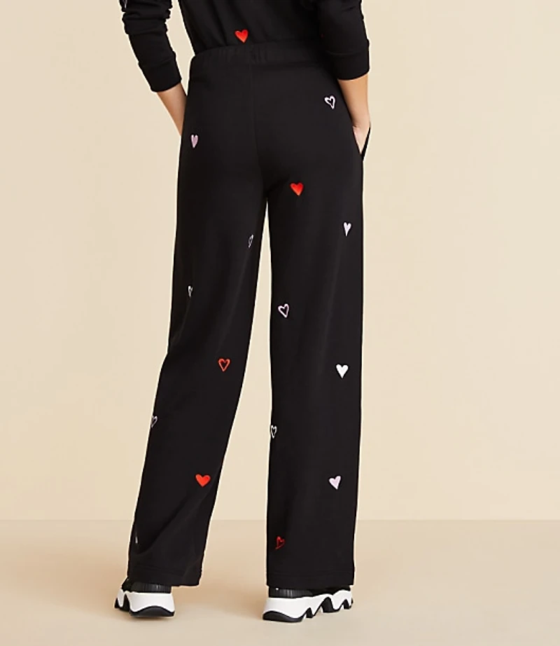Lou & Grey Heart Cozy Cotton Wide Leg Pants