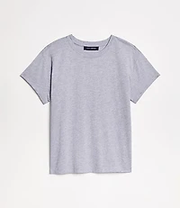 LOFT Versa Relaxed Jersey Crew Tee
