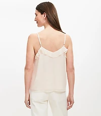 Chiffon Ruffle Cami