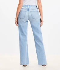 Curvy Mid Rise Relaxed Straight Jeans Wash