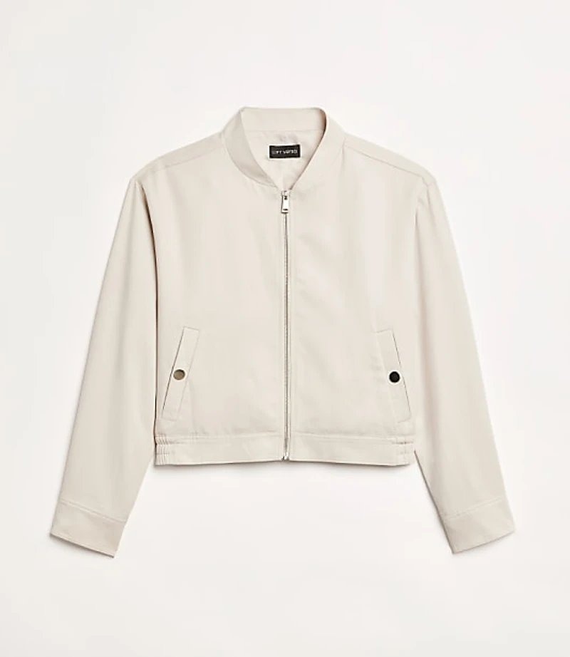 LOFT Versa Pure Spun Bomber Jacket