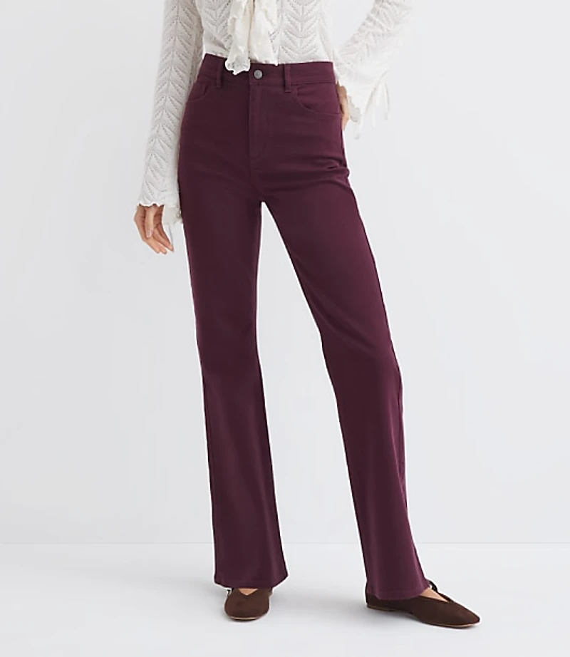 High Rise Relaxed Flare Pants