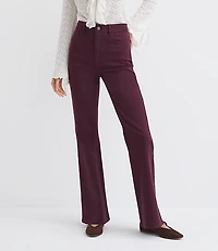 High Rise Relaxed Flare Pants