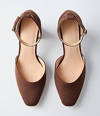 Ankle Strap Block Heels