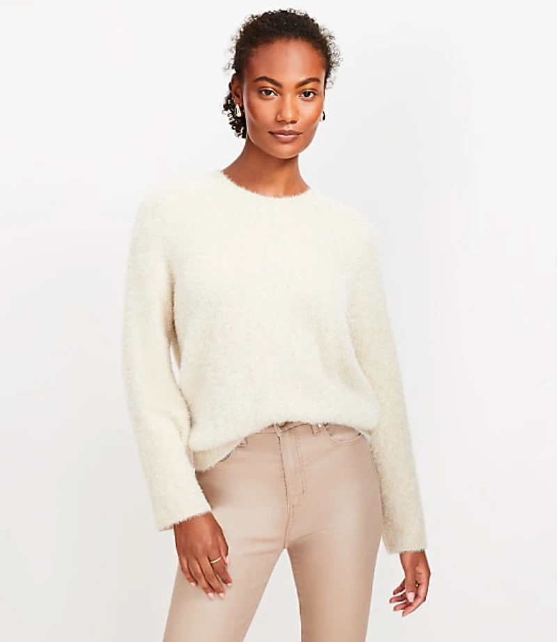 Shimmer Fuzzy Sweater
