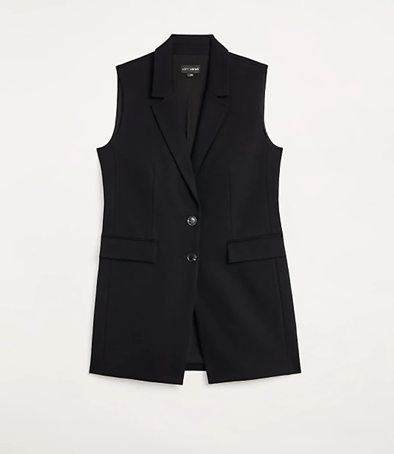 LOFT Versa Ponte Deluxe Long Vest