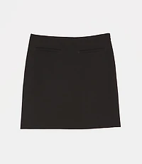LOFT Versa Crepe Drape Mini Skirt
