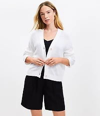 Easy V-Neck Cardigan