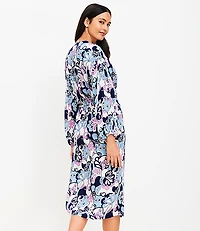 LOFT Beach Floral Kimono