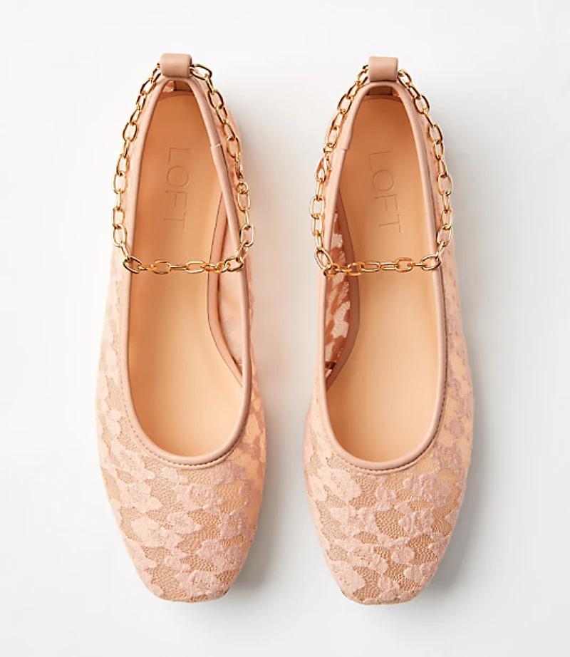 Ankle Strap Ballet Flats