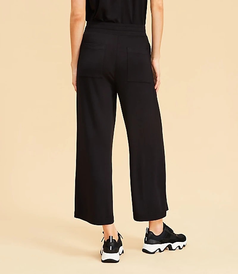 Lou & Grey Signaturesoft Wide Leg Crop Pants