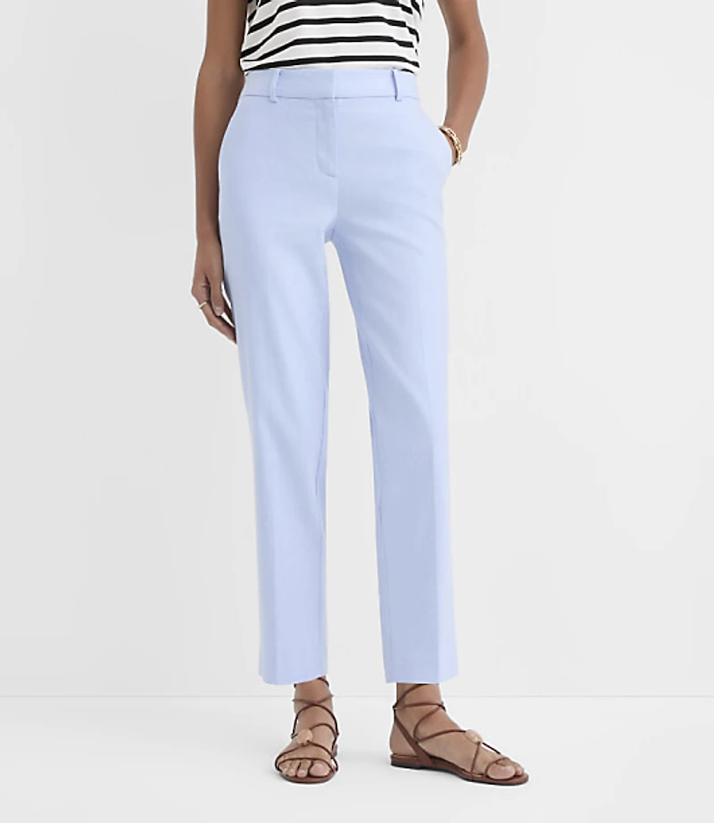 Riviera Slim Pants Linen Blend