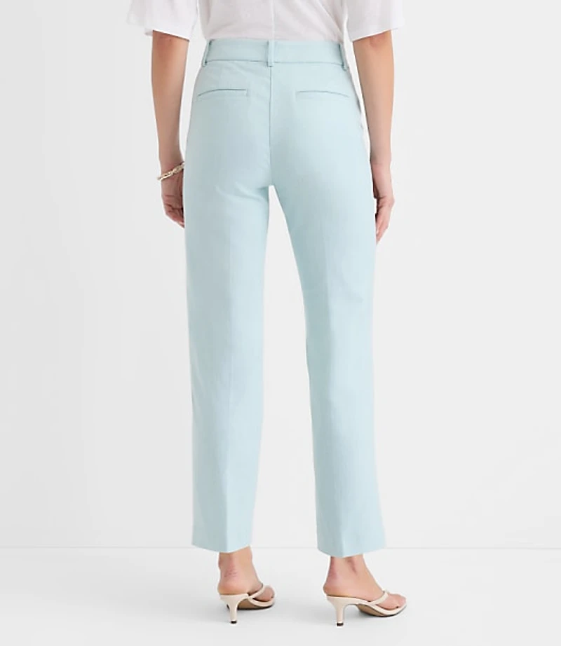 Riviera Slim Pants Linen Blend