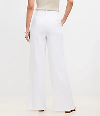 Peyton Trouser Pants in Linen Blend