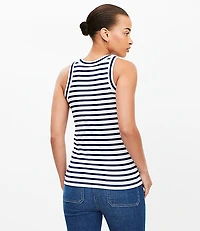 Stripe Perfect Ribbed Tank Top