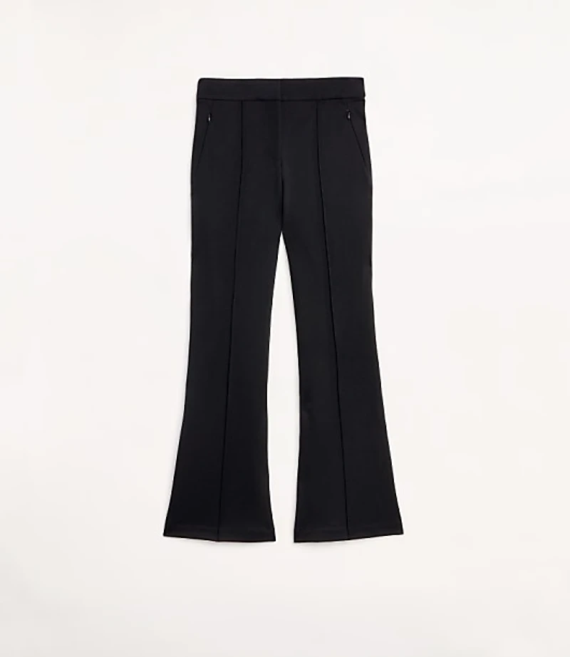 Curvy LOFT Versa Ponte Deluxe Flare Pants