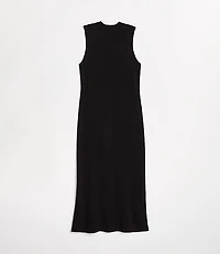 Petite LOFT Versa Sleeveless Mock Neck Midi Sweater Dress