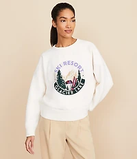 Lou & Grey Ski Resort Heavy Fleece Sweatshirt