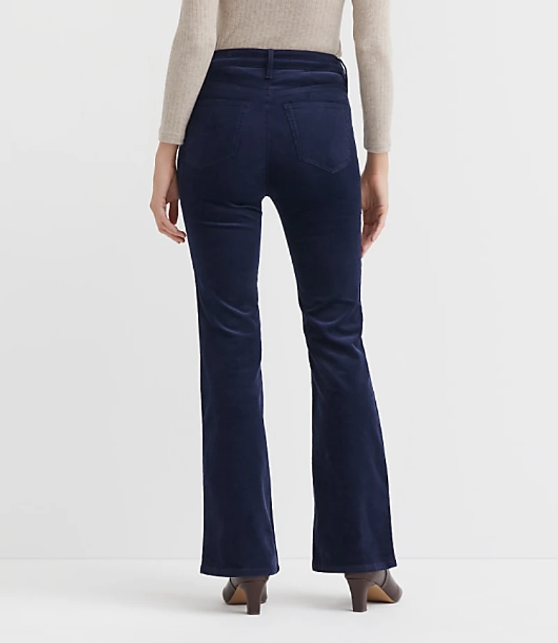 Slim Flare Pants Corduroy