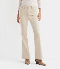 Slim Flare Pants Corduroy