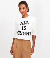 All Is Bright Sweater