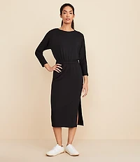 Lou & Grey Signaturesoft 3/4 Sleeve Column Dress