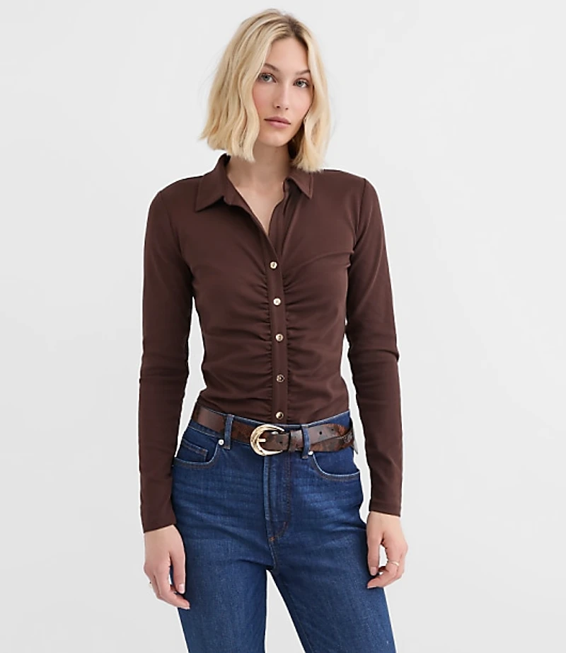 Ruched Shirt