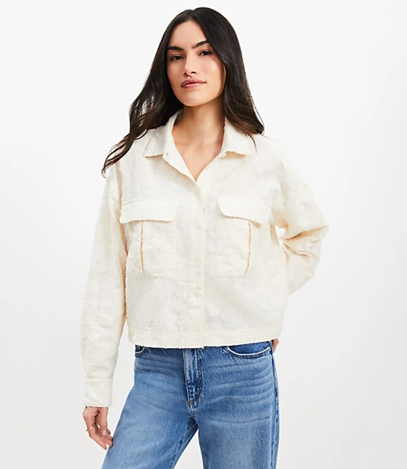Clip Wide Sleeve Modern Utility Shirt