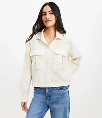Clip Wide Sleeve Modern Utility Shirt