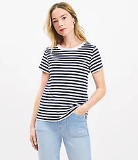 Striped Everyday Crew Tee