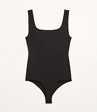 LOFT Versa Ribbed Square Neck Bodysuit