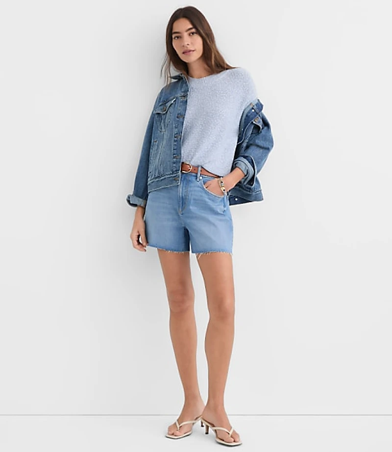 Ribtrim Wedge Sweater