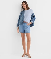 Ribtrim Wedge Sweater