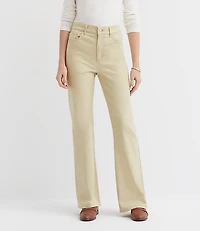 Petite High Rise Relaxed Flare Pants