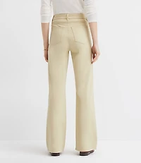 Petite High Rise Relaxed Flare Pants
