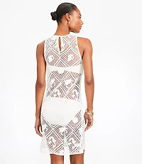LOFT Beach Seaside Crochet Swimsuit Coverup